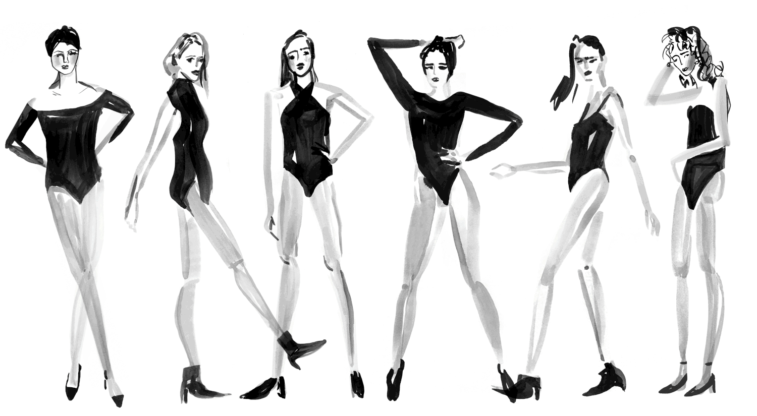 Donna Karan's Seven Easy Pieces, 1985